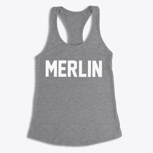 Merlin Oregon Classic Block Women's Racerback Tank