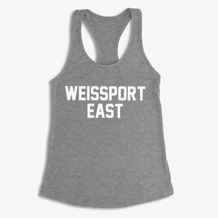 Weissport East Pennsylvania Classic Block Women's Racerback Tank