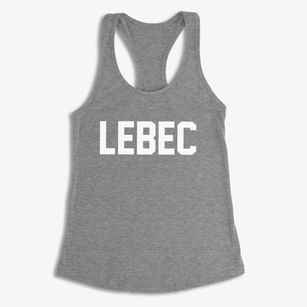 Lebec California Classic Block Women's Racerback Tank