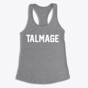 Talmage California Classic Block Women's Racerback Tank