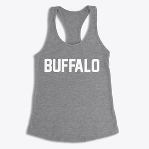 Buffalo Oklahoma Classic Block Women's Racerback Tank
