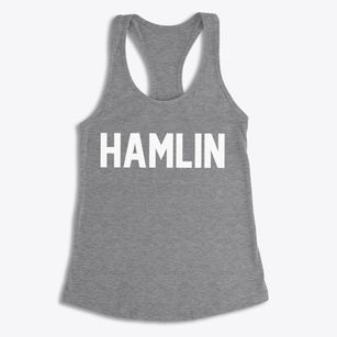 Hamlin West Virginia Classic Block Women's Racerback Tank