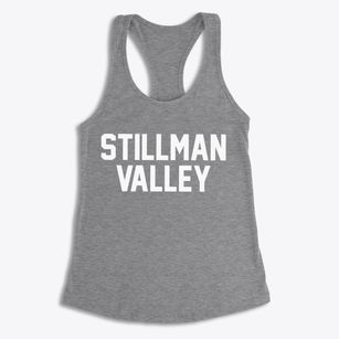 Stillman Valley Illinois Classic Block Women's Racerback Tank