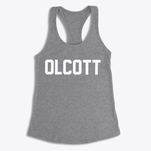 Olcott New York Classic Block Women's Racerback Tank