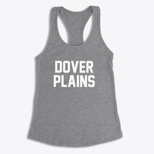 Dover Plains New York Classic Block Women's Racerback Tank