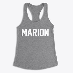 Marion Montana Classic Block Women's Racerback Tank
