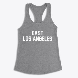 East Los Angeles California Classic Block Women's Racerback Tank