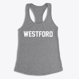 Westford New York Classic Block Women's Racerback Tank