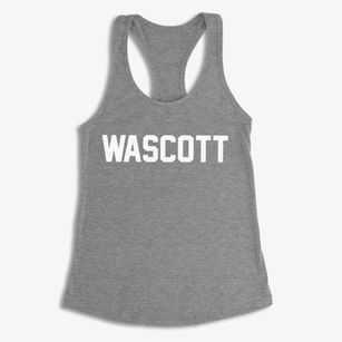 Wascott Wisconsin Classic Block Women's Racerback Tank