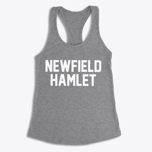 Newfield Hamlet New York Classic Block Women's Racerback Tank
