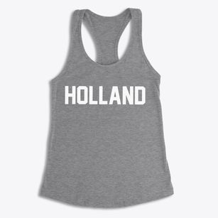 Holland Vermont Classic Block Women's Racerback Tank