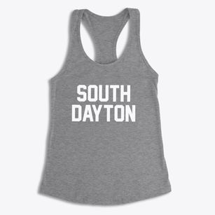 South Dayton New York Classic Block Women's Racerback Tank