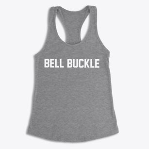 Bell Buckle Tennessee Classic Block Women's Racerback Tank