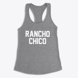 Rancho Chico Texas Classic Block Women's Racerback Tank