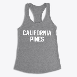 California Pines California Classic Block Women's Racerback Tank