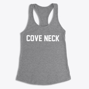 Cove Neck New York Classic Block Women's Racerback Tank