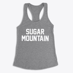 Sugar Mountain North Carolina Classic Block Women's Racerback Tank