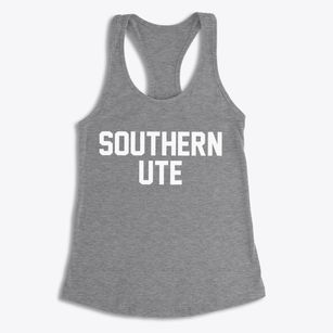 Southern Ute Colorado Classic Block Women's Racerback Tank