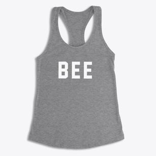Bee Oklahoma Classic Block Women's Racerback Tank
