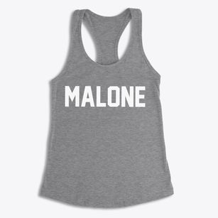 Malone New York Classic Block Women's Racerback Tank