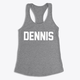 Dennis Massachusetts Classic Block Women's Racerback Tank