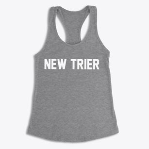 New Trier Minnesota Classic Block Women's Racerback Tank