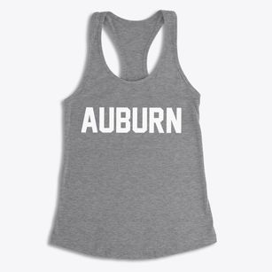 Auburn West Virginia Classic Block Women's Racerback Tank