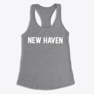 New Haven Iowa Classic Block Women's Racerback Tank