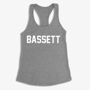 Bassett Iowa Classic Block Women's Racerback Tank