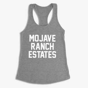 Mojave Ranch Estates Arizona Classic Block Women's Racerback Tank