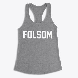 Folsom Pennsylvania Classic Block Women's Racerback Tank