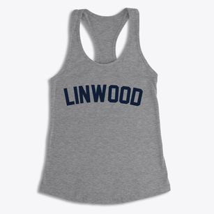 Linwood New Jersey Classic Curve Women's Racerback Tank