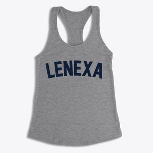 Lenexa Kansas Classic Curve Women's Racerback Tank