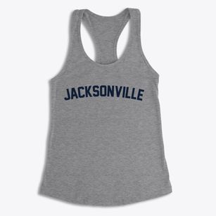 Jacksonville Florida Classic Curve Women's Racerback Tank