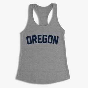 Oregon Illinois Classic Curve Women's Racerback Tank
