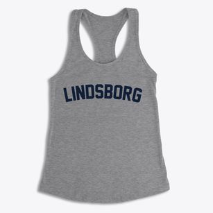 Lindsborg Kansas Classic Curve Women's Racerback Tank
