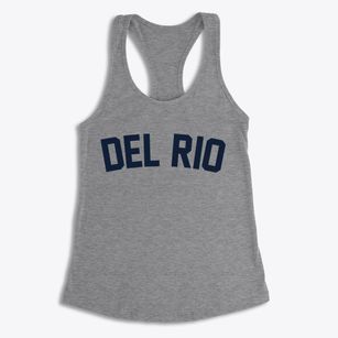 Del Rio Texas Classic Curve Women's Racerback Tank