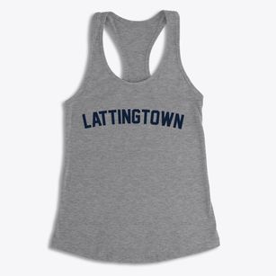 Lattingtown New York Classic Curve Women's Racerback Tank