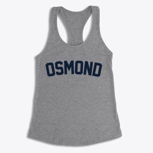 Osmond Nebraska Classic Curve Women's Racerback Tank