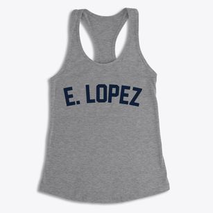 E. Lopez Texas Classic Curve Women's Racerback Tank