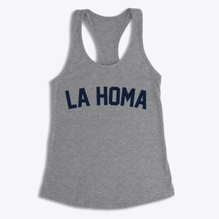 La Homa Texas Classic Curve Women's Racerback Tank