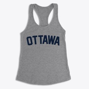 Ottawa Kansas Classic Curve Women's Racerback Tank