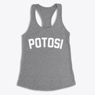 Potosi Missouri Classic Curve Women's Racerback Tank