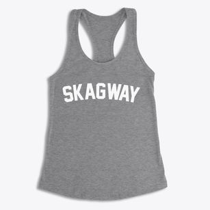 Skagway Alaska Classic Curve Women's Racerback Tank
