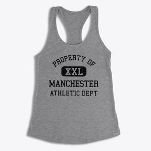 Manchester Iowa Athletic Dept Women's Racerback Tank