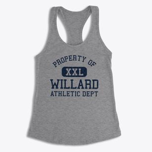 Willard Missouri Athletic Dept Women's Racerback Tank