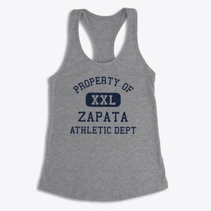 Zapata Texas Athletic Dept Women's Racerback Tank