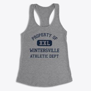 Wintersville Ohio Athletic Dept Women's Racerback Tank
