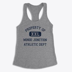 Mingo Junction Ohio Athletic Dept Women's Racerback Tank