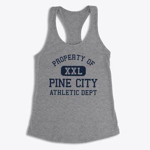 Pine City Minnesota Athletic Dept Women's Racerback Tank